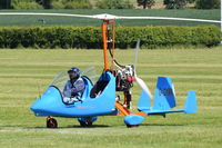 G-CKWR @ EGTH - Just landed at Old Warden. - by Graham Reeve
