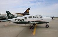 N773ND @ KJVL - Piper PA-28-181 - by Mark Pasqualino