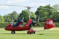 G-JBRE @ EGTH - Just landed at Old Warden. - by Graham Reeve