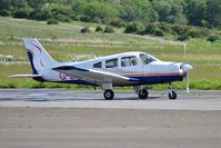 G-BSGL @ EGFH - Visiting Cherokee Warrior II. - by Roger Winser