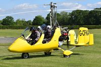 G-CFKA @ EGTH - Just landed at Old Warden.
