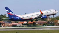 VP-BCD @ EBBR - Taking off from rwy 07R.