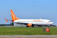 C-GLRN @ EGSH - Departing from Norwich. - by Graham Reeve