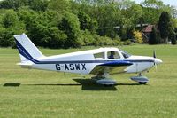 G-ASWX @ EGTH - Departing from Old Warden. - by Graham Reeve