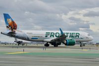 N328FR @ SFO - SFO 2019. - by Clayton Eddy
