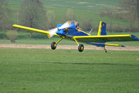 HB-YLZ @ LSPL - Landing at Langenthal-Bleienbach airfield