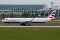 G-NEOU @ EDDM - British Airways took delivery of this A321N two weeks ago. - by FerryPNL