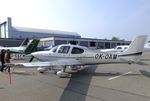 OK-OAM @ EDNY - Cirrus SR22 GTS at the AERO 2019, Friedrichshafen