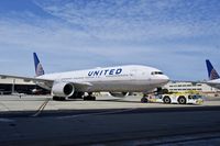 N777UA @ SFO - SFO 2019. - by Clayton Eddy