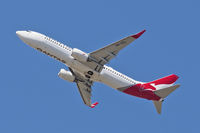 VH-VZL @ YPPH - Boeing 737-838. Qantas VH-VZL. Departed runway 06, YPPH. 260319 - by kurtfinger