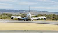 A6-EOH @ YPPH - Airbus A380-388. Emirates A6-EOH, heading for the terminals, YPPH 22/03/19. - by kurtfinger