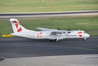 OK-NFV @ EDDL - ATR 72-212A 500 - OK CSA Czech Airlines CSA '95 years' - 785 - OK-NFV - 12.09.2018 - DUS - by Ralf Winter