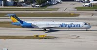 N861GA @ KFLL - Allegiant