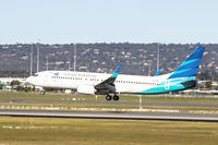 PK-GNP @ YPPH - Boeing 737 B738 Garuda Indonisia PK-GNP YPPH 22 Oct 2016