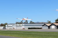 N6393C @ SZP - 1978 Piper PA-28-161 WARRIOR II, Lycoming O-320-D3G 160 hp, takeoff climb Rwy 22 - by Doug Robertson