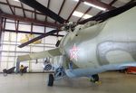 N120NX @ KLNC - Mil Mi-24D HIND-D in a hangar of the former Cold War Air Museum at Lancaster Regional Airport, Dallas County TX