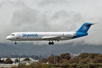 VH-FSW @ YPPH - Fokker F28-100. Skywest VH-FSW, final runway 03, YPPH 25/07/17. - by kurtfinger