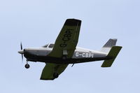 G-CBPI @ EGSH - Over head at Northrepps.