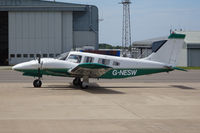 G-NESW @ EGJB - Guernsey airport - by Jack Poelstra