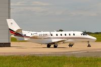 CS-DXN @ EGSH - Preparing to leave Norwich for Paris, Le Bourget. - by keithnewsome