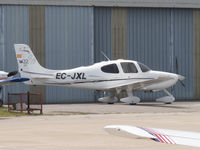 EC-JXL @ EGJB - At ASG, Guernsey - by alanh