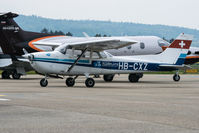 HB-CXZ @ LSZG - At Grenchen - by sparrow9