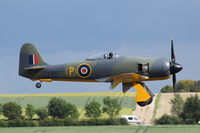 G-CBEL @ EGSU - Landing at Duxford. - by Graham Reeve