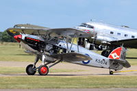 G-CBZP @ EGSU - Under tow at Duxford. - by Graham Reeve
