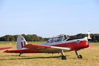 F-AZQZ @ LFRU - De Havilland DHC-1 Chipmunk T.10, Static display, Morlaix-Ploujean airport (LFRU-MXN) air show 2017 - by Yves-Q