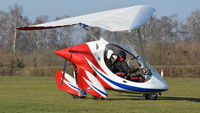 G-SFCM @ EGTH - 42. G-SFCM departing the Shuttleworth Collection, Feb. 2019.