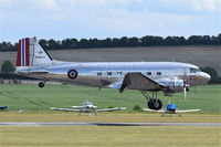 LN-WND @ EGSU - Landing at Duxford. - by Graham Reeve