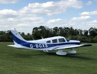 G-BGXS @ EGTH - At Old Warden in its new livery. - by Chris Holtby