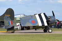 G-RUMW @ EGSU - Under tow at Duxford. - by Graham Reeve
