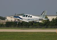 N877CA @ KOSH - Beech 58 - by Florida Metal