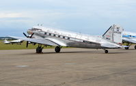 N24320 @ EGSU - Douglas DC-3A-S1C3G at Duxford. - by moxy