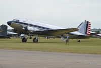 N341A @ EGSU - Douglas C-41A at Duxford. Ex 40-0070