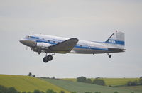 OH-LCH @ EGSU - Douglas C-53C Skytrooper at Duxford. - by moxy