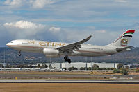 A6-EYU @ YPPH - Airbus A330-243. Etihad A6-EYU. runway 03, YPPH 21/04/18. - by kurtfinger