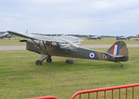 G-BNGE @ EGSU - TW536/TS-V), 1946 Auster AOP.6 at Duxford. - by moxy