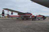 G-ALZO @ EGSU - Airspeed AS57 Ambassador 2 at Duxford. - by moxy