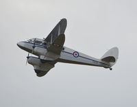 G-AIDL @ EGSU - De Havilland DH-89A Dominie/Dragon Rapide 6 at Duxford. - by moxy