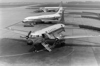 OO-SCV @ EBBR - SABENA.CARAVELLE SAS.B-707 SABENA. - by Robert Roggeman