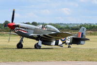 G-SHWN @ EGSU - Just landed at Duxford. - by Graham Reeve