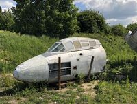 WL360 @ EGTB - Nose cone section dumped at Booker along with other frame sections of WL345 - by Chris Holtby