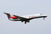 G-SAJB @ EGSH - Landing at Norwich. - by Graham Reeve
