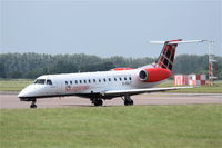 G-SAJT @ EGSH - Just landed at Norwich. - by Graham Reeve