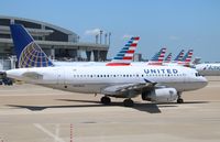 N828UA @ KDFW - Airbus A319-131 - by Mark Pasqualino