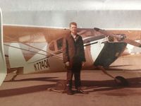 N77401 - Don Turnbaugh learning to fly at the Oakland Squadron Flying Club at Hayward Ca. in the late 50's early 60's in this plane. - by Phil Stout