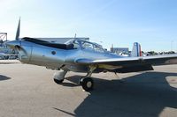 F-BKOJ @ LFRU - Morane-Saulnier MS-733 Alcyon, Static display, Morlaix-Ploujean airport (LFRU-MXN) air show 2017 - by Yves-Q