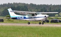 D-EAJM @ EGFP - Visiting Skylane RG departing Runway 04. - by Roger Winser